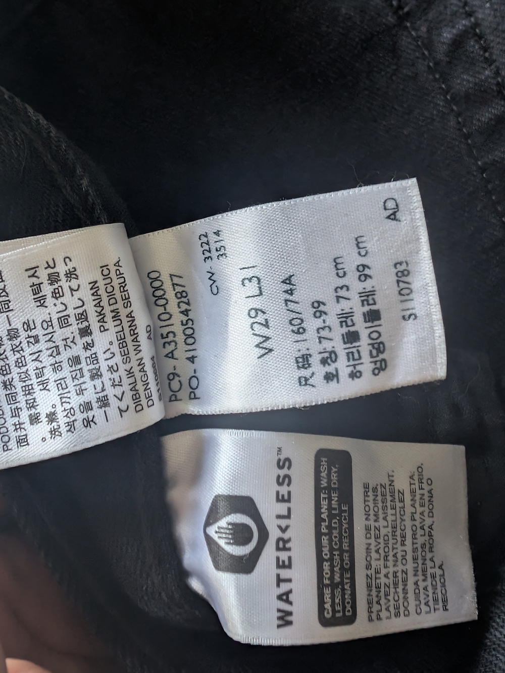Baggy 94 Levi's Black